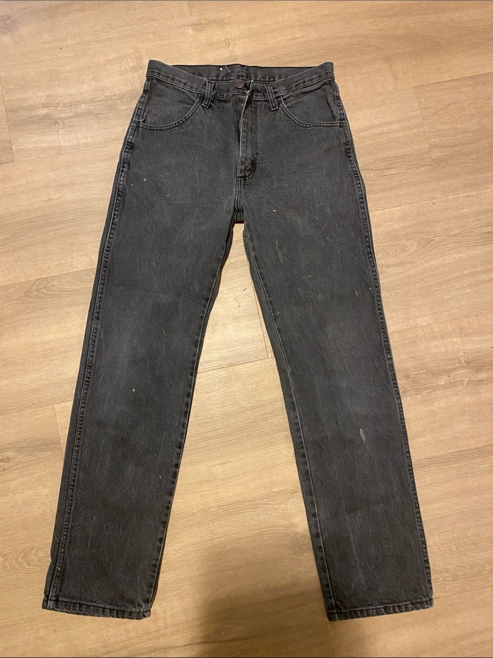 Rustler Women's Black Straight-Leg Jeans